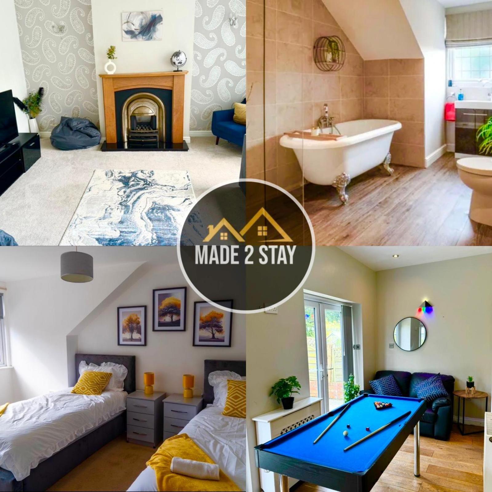 Spacious 15 Guest Home With 9 Beds In Shirley Solihull Exteriér fotografie